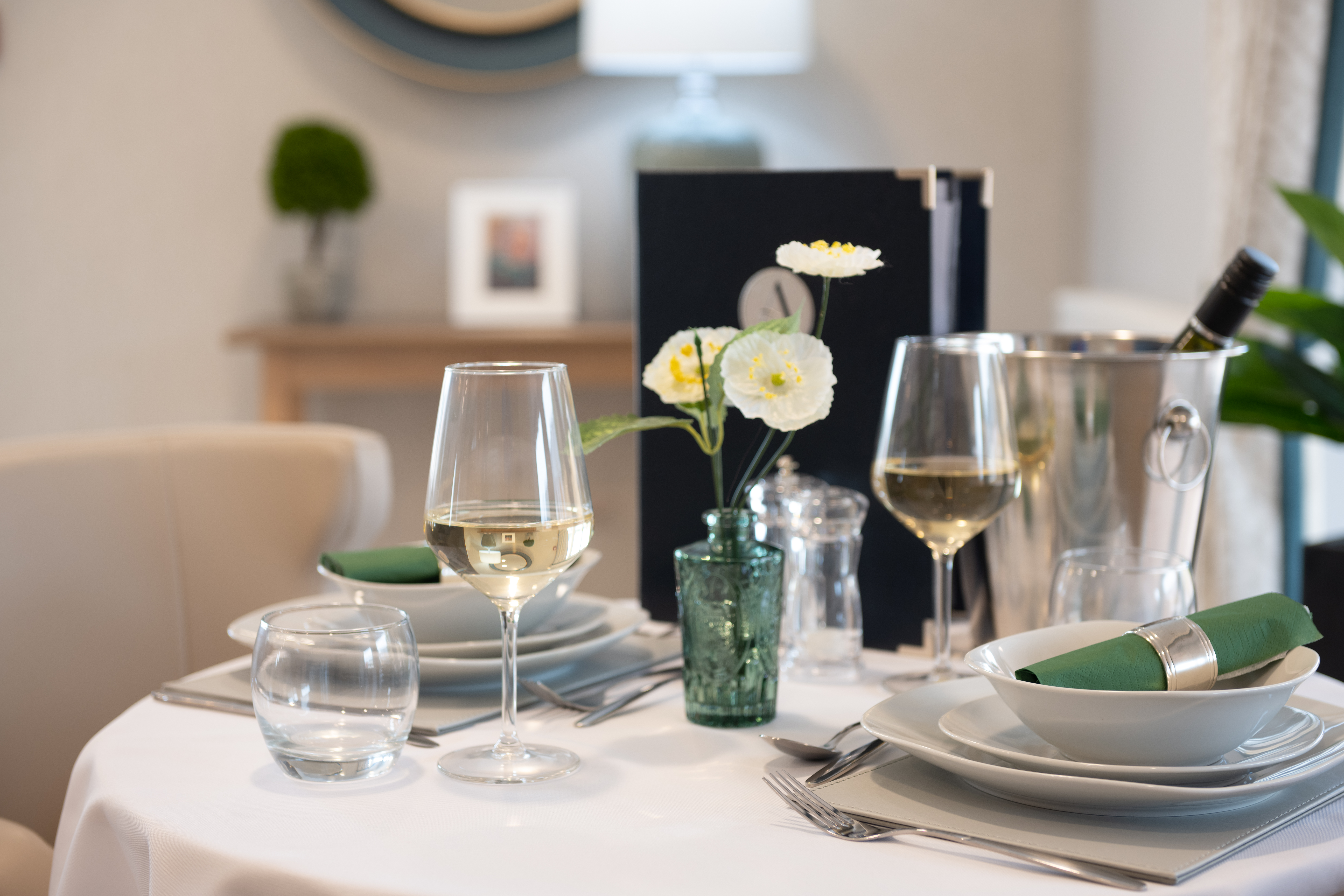 Dining Table With Menu