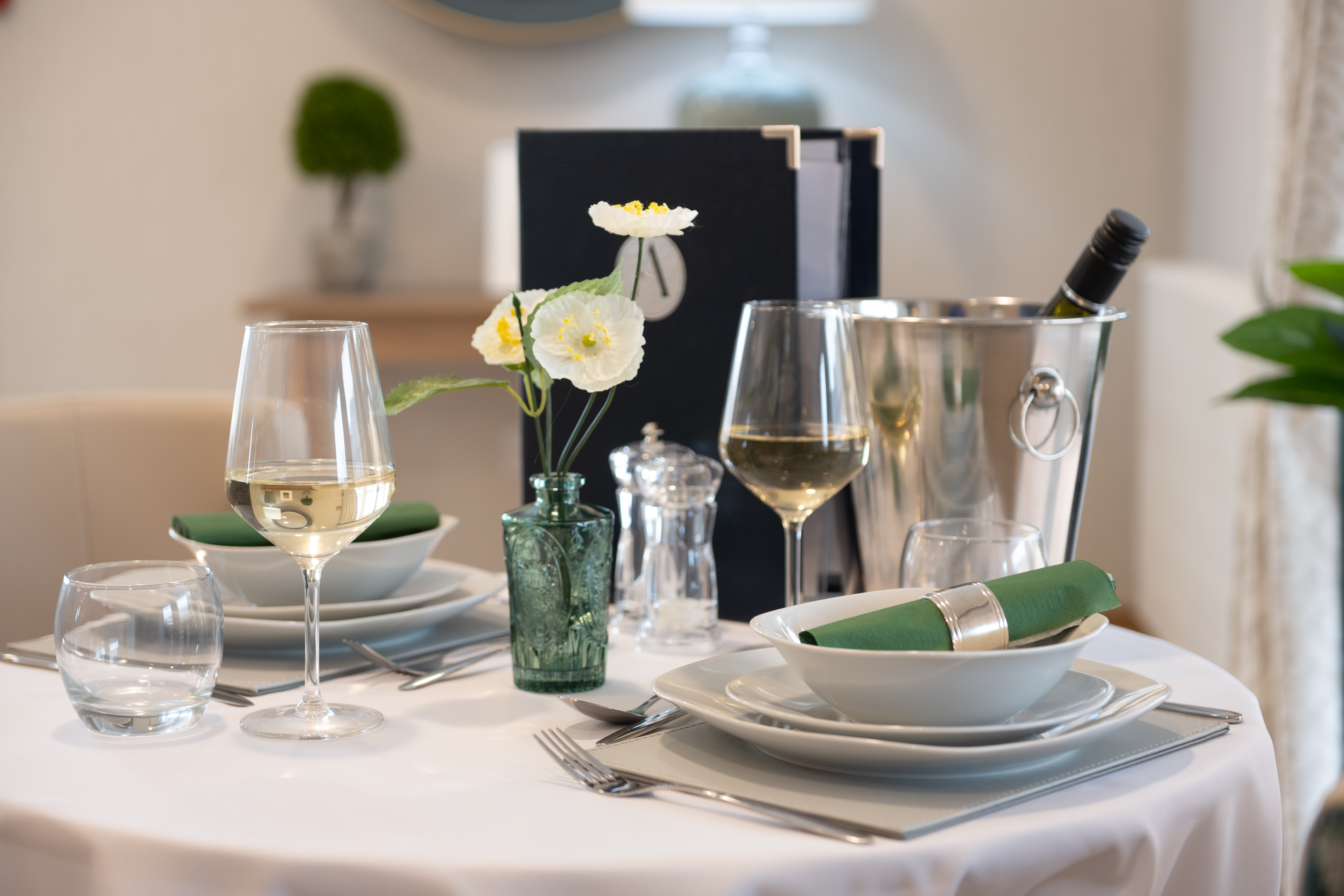 Dining Table With Menu