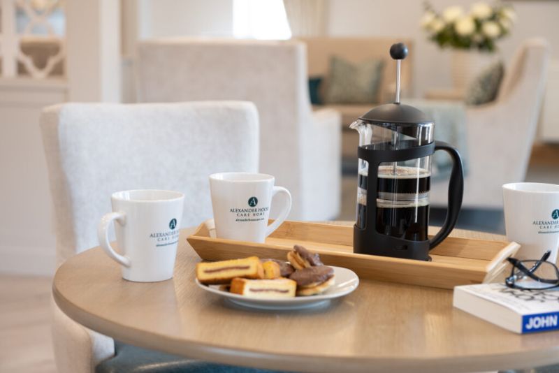 Coffee and Biscuit Tray