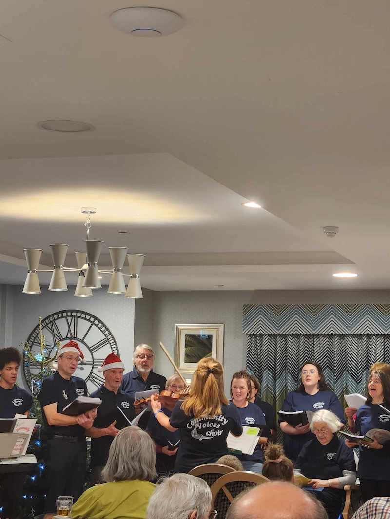 Community choir at Alexander House